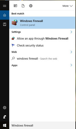 Hướng dẫn tắt chức năng tường lửa trên win 10