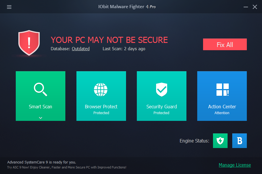 Download Phần Mềm Diệt Virut IObit Malware Fighter Full Crack Key Bản Quyền