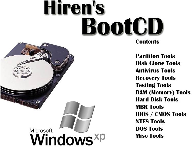 Download Hiren BootCD - Phần Mềm Tạo File Boot Trên Máy Tính, USB