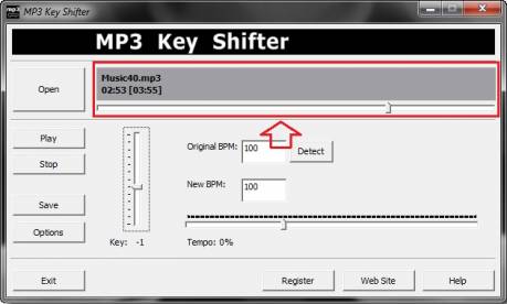 MP3 Key Shifter